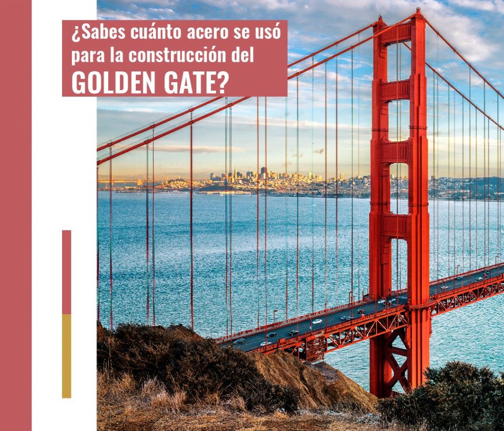 acero para el Golden Gate